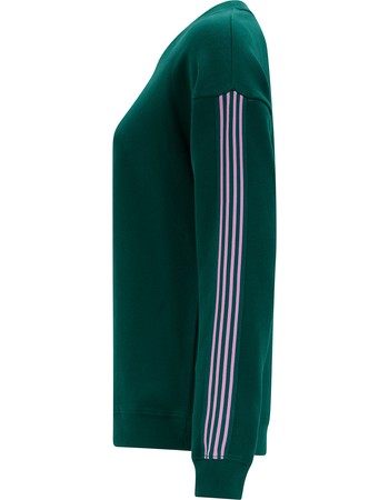 Sweater Magda Retro Stripe Pink Green detail