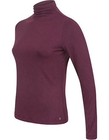 Longsleeve Bo Turtle Dun Purple detail