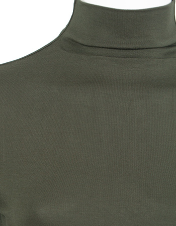 Longsleeve Col Perkins Verde detail