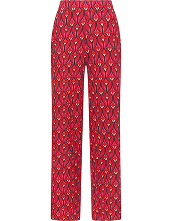 Pantalon Soft Wala Wide Red