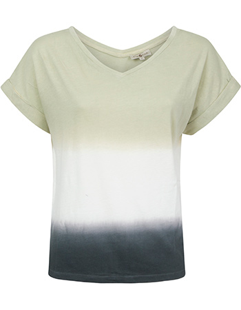 T&#8209;shirt Rona Oversided Navy  Green
