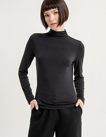 Longsleeve Bo Turtle Dun Zwart