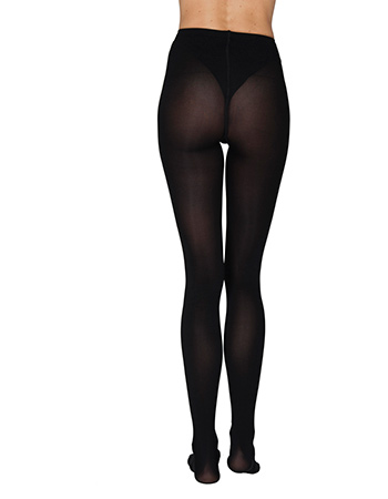 Panty Lia Zwart 100 Denier detail