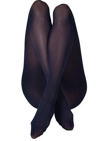 Indirect Ultieme intellectueel watMooi - Panty Olivia Blauw 60 Denier van Swedish Stockings