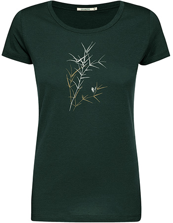 T&#8209;shirt Nature Bird Reed Dark Forest
