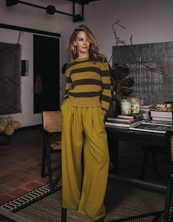 tijdloze pantalon van The Clothed