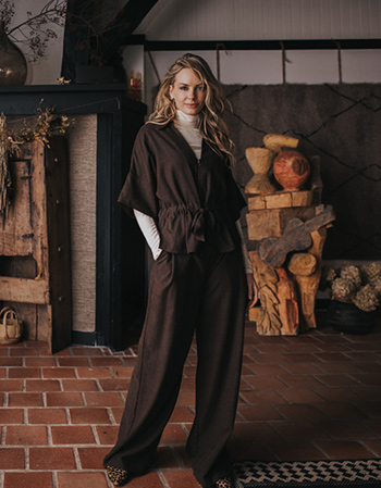 bruin jasje van The Clothed