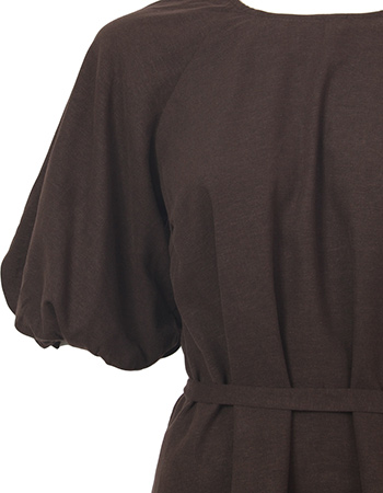 Blouse Praque Cofee detail