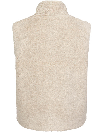 Bodywarmer Regina Perfectly Pale detail