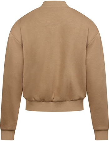 Bomber Harlow Taupe detail