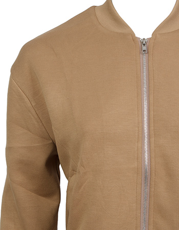 Bomber Harlow Taupe detail