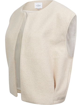 Gilet Matsumoto Perfectly Pale detail