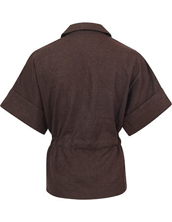 Blouse Jasje Praque Cofee detail