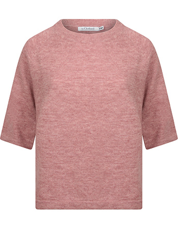 Trui Korte Mouw Volos Rasberry