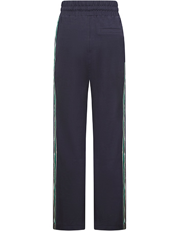 Pantalon Brugge Stripe Navy detail
