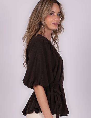 duurzame blouse van the Clothed