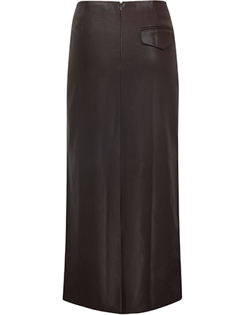 Rok Bandung Vegan Leather Coffee detail