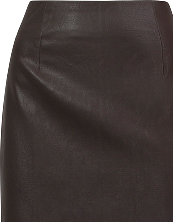 Rok Bandung Vegan Leather Coffee detail