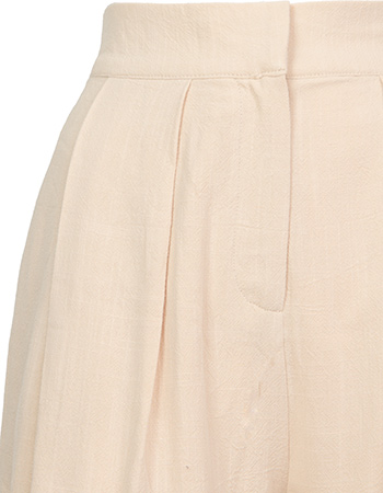Short Patna Linnen Pale detail