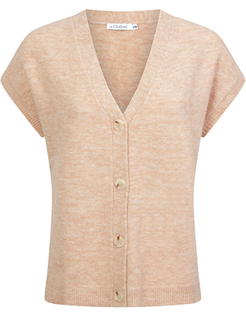 Vest Korte Mouw Lamia Old Pink