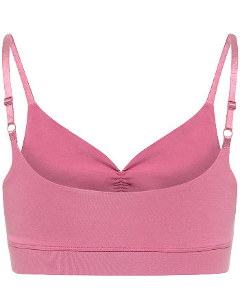 BH Triangle Tencel Red Violet detail