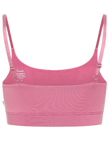 BH Tencel Top Red Violet detail