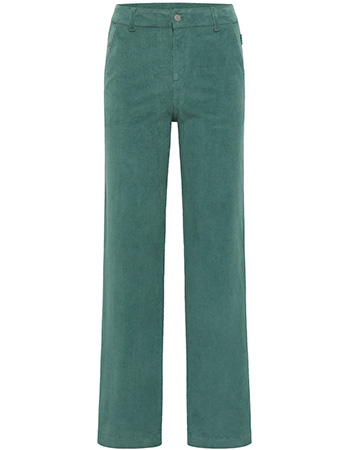 Pantalon Rib Green Rain