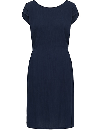 Jurk V&#8209;Back Deep Navy