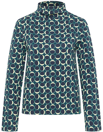 Longsleeve Turtle Circles Blauw