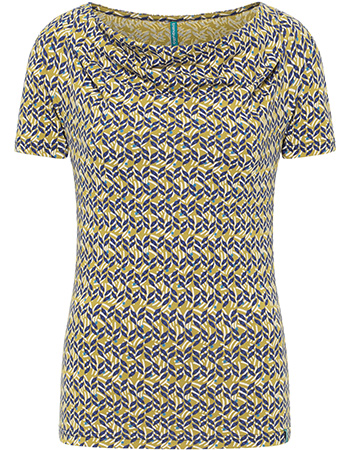 T&#8209;shirt Watervalhals Bamboo Green