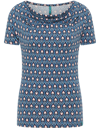 T&#8209;shirt Watervalhals Boho