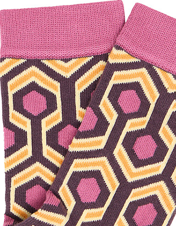 Sokken Modern Cayenne detail