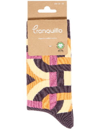 Sokken Modern Marigold detail