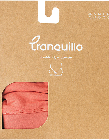 BH Bralette Tencel Coral detail