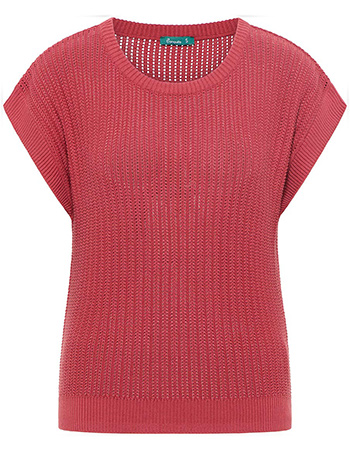 T&#8209;shirt Summer Lockeres Mineral Red