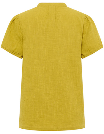 Blouse Elenaa Avocado Green detail