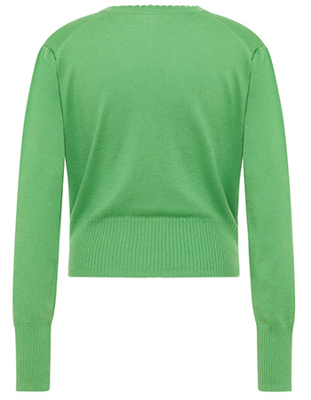 Cardigan Linaa Peppermint Green detail