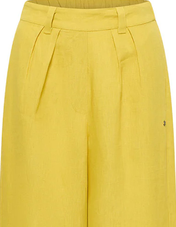 Linnen Pantalon Rooxy Mango Mint detail