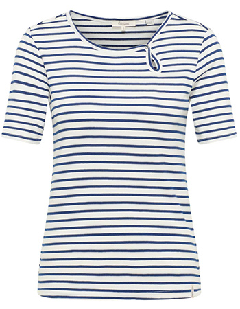 T‑shirt Lillyy Stripes Navy