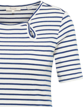 T‑shirt Lillyy Stripes Navy detail