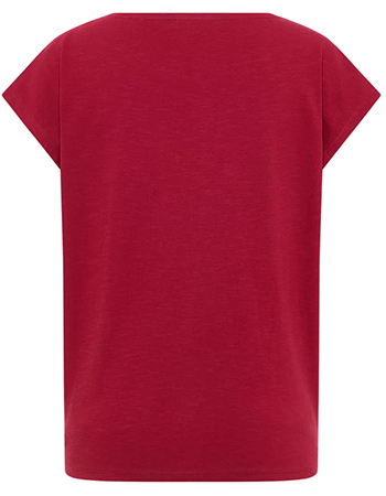 Shirt Jessicaa Tibetan Red detail