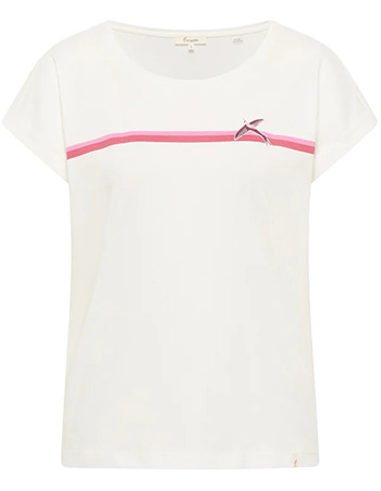 Jerseyshirt Roosee Aus Bio‑baumwolle White