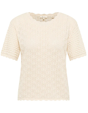 Trui Korte Mouw Emmaa White