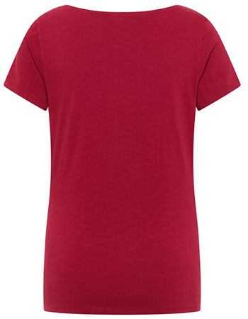 Waterval Shirt Giina Tibetan Red detail