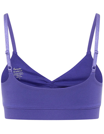 BH Bralette Tencel Grape detail