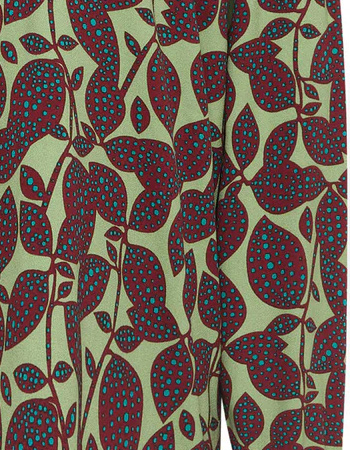 Blouse Botanic Green detail