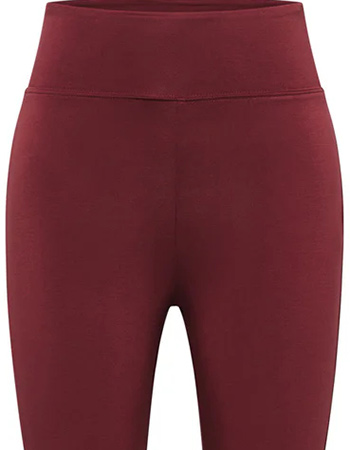 Legging  Elly Basic Eco Vero Fired Brick detail