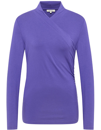 Longsleeve Wrap Feminine Grape