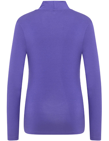 Longsleeve Wrap Feminine Grape detail