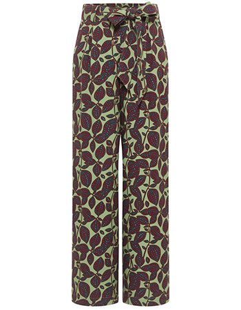 Pantalon Lea Loose Botanic Green